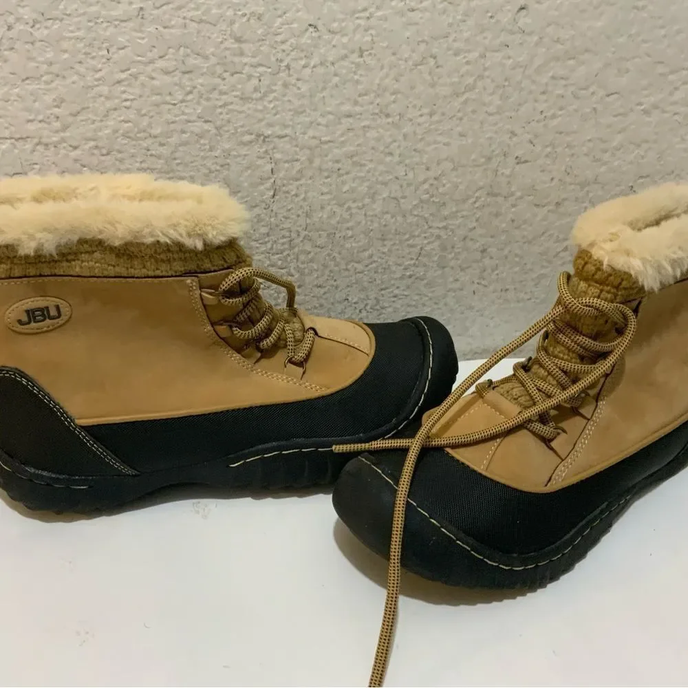 JBU Women's Jane Pull-On Waterproof Cold-Weather Boots 10M